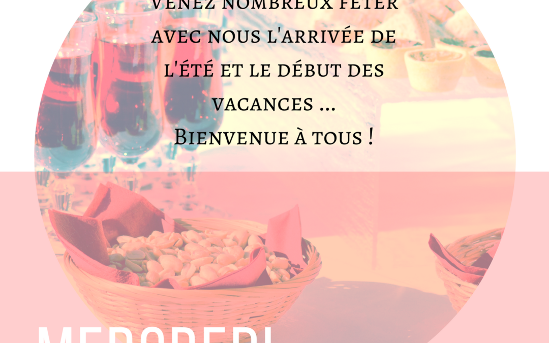 Apéro de l’été – Juin 2018